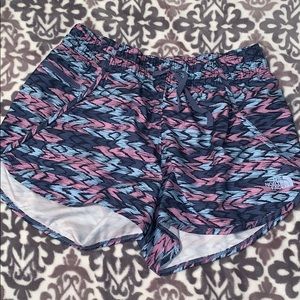 North face athletic shorts